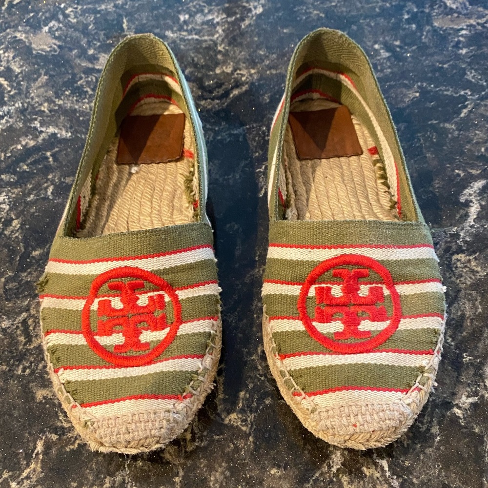 Tory Burch Espadrille Shoes Size 8